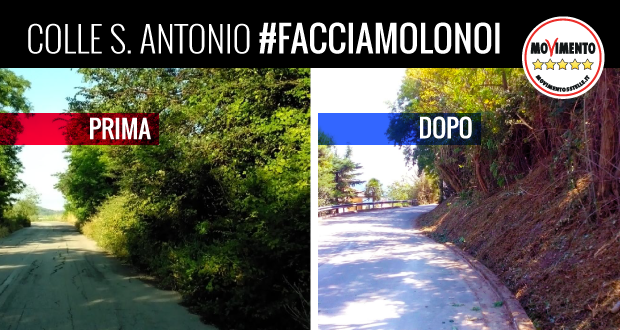 #FACCIAMOLONOI per la “Canale”, per Colle S. Antonio, per Bucchianico